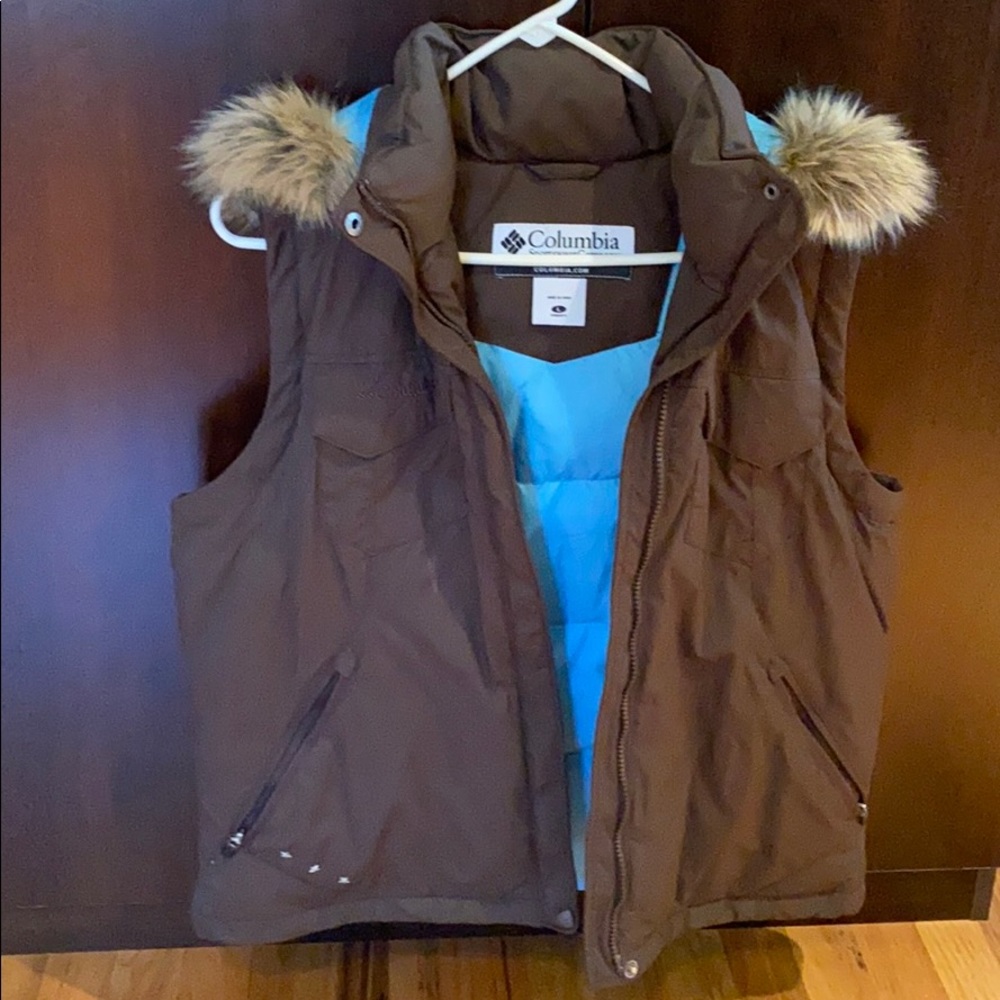 Women’s Columbia vest puffy